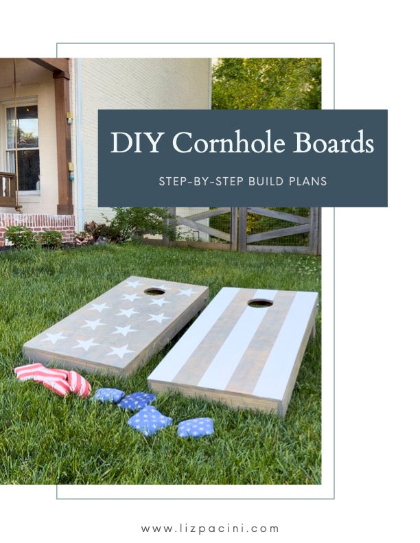 DIY Cornhole Build Plans